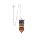 Pêndulo da pirâmide dos chakras (PEND168)