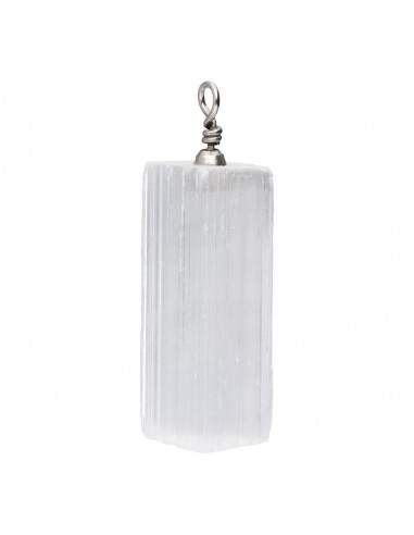 Colgante di Selenite Rettangolare