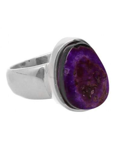 Anello di Sugilite in Argento...
