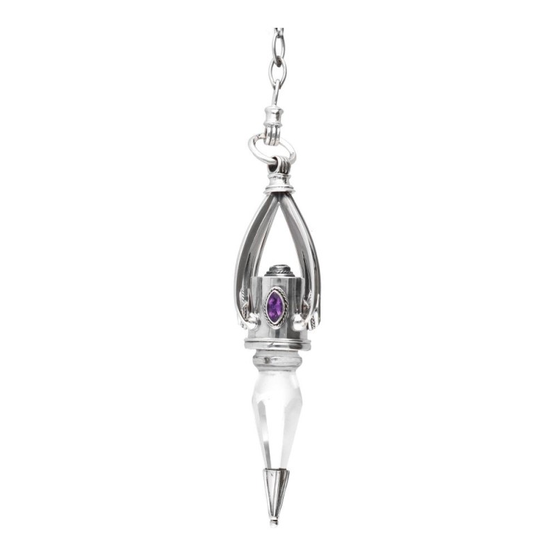 Pendolo Gotland con Minerali in Argento Sterling 925