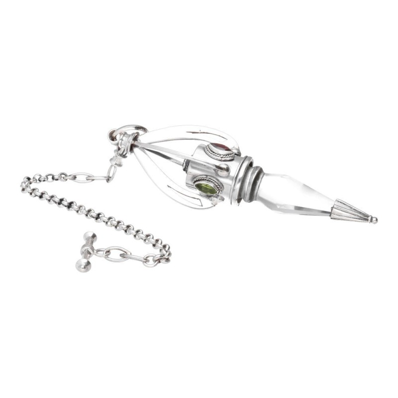 Pendolo Gotland con Minerali in Argento Sterling 925