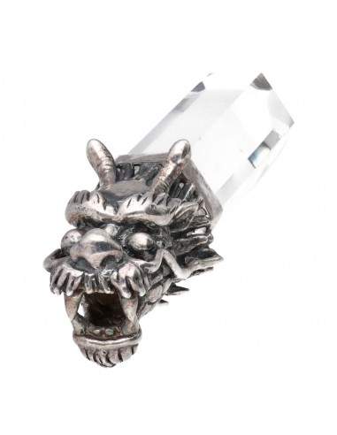 Dragon Head Pendant Quartz Point in...