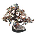 Arbre minéral avec base en améthyste (AR17)