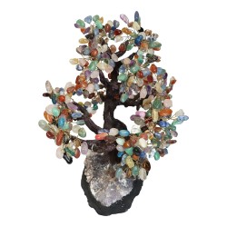 Mineral Tree with Amethyst Druse Base (AR17)