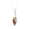 Flint Arrowhead Key Chain