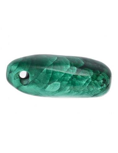 Ciondolo in Malachite levigata