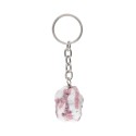 Llavero de Turmalina Rosa