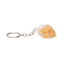 Porte-clés en citrine chauffée