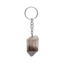 Rough Smoky Quartz Key Chain