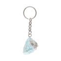 Porte-clés en amazonite brute