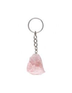 Llavero di Quarzo Rosa in...