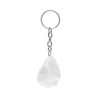 Rough Quartz Key Ring