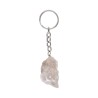 Rough Smoky Quartz Key Ring