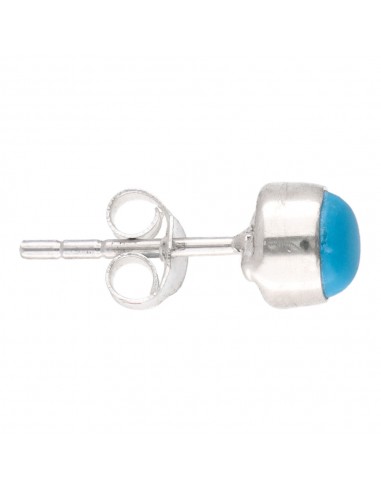 925 Sterling Silver Turquoise Button...