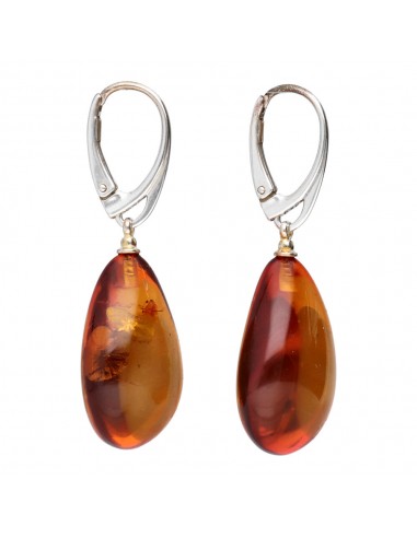 Amber Pendant in 925 Sterling Silver