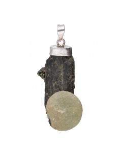Pingente de Prehnite em...