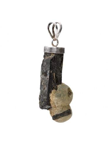 Prehnite Pendant in 925 Sterling...