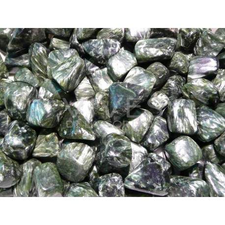 Seraphinite pebbles (the price is per unit)