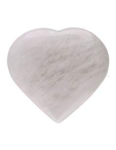 Corazón de Cuarzo Lechoso