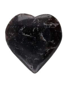 Cuore di Quarzo Fumato Scuro