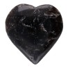 Corazón de Cuarzo Ahumado Oscuro