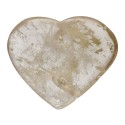 Heated Citrine Heart