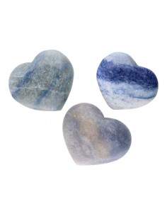 Cuori di quarzo blu