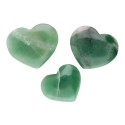 Cœurs en quartz vert