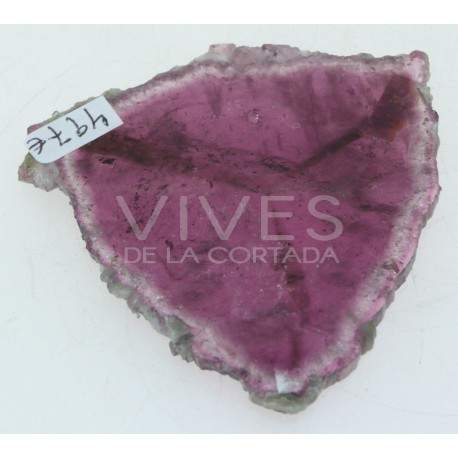 Turmalina rosa, rubelita, Rússia, 58 mm