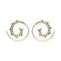 Boucles d'oreilles en bronze -41-