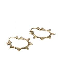 Small Bronze Earrings -67- 2