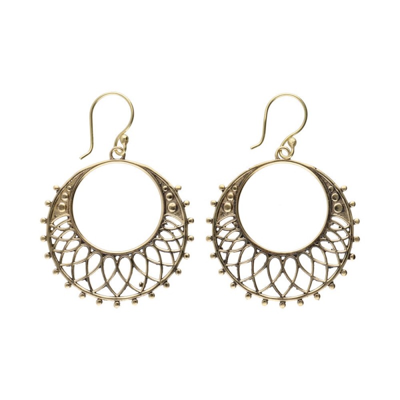 Orecchini di Bronzo Grande -73-