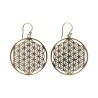 Large Bronze Earrings -20-