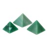 Green Quartz Pyramids