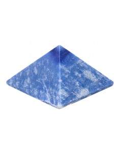 Pyramide de quartz bleu 4x4cm