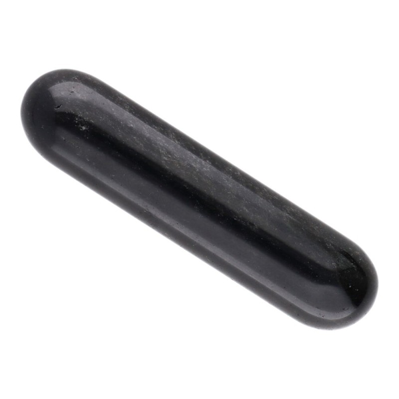 Massaggiatore Doppio di Obsidiana Piccolo