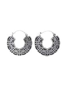 Silver Plated Earrings -P66-