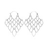 Silver Plated Earrings -P32- -P32-