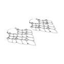 Silver Plated Earrings -P32- -P32-