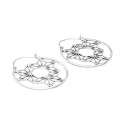 Silver Plated Earrings -P30- -P30-
