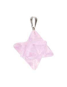 Pendentif Merkaba en quartz... 2