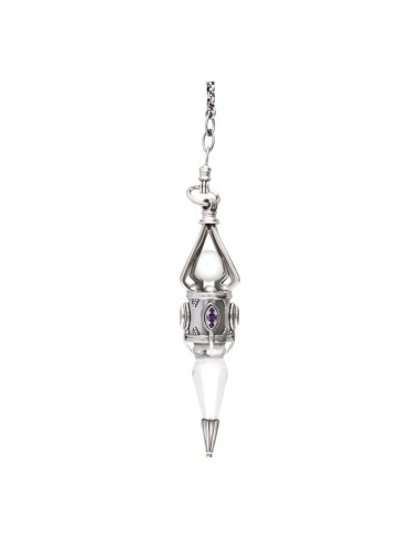 Pendente Gotland con minerali e sfera...