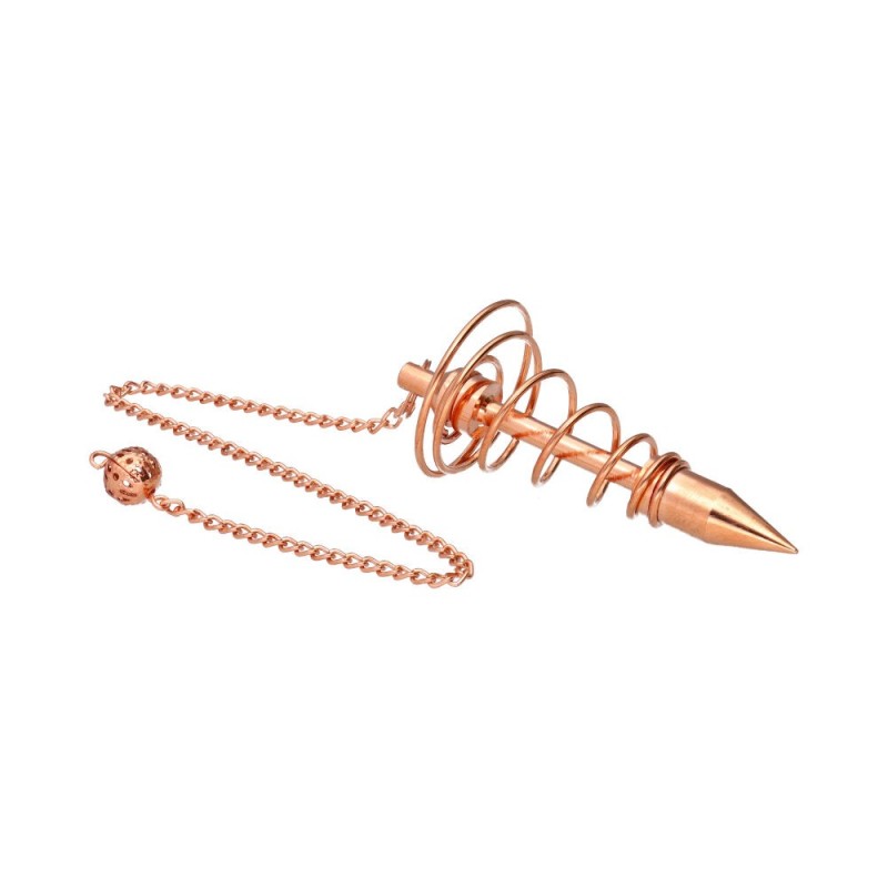 Pendolo Spirale Grande in Rame (PEND144)