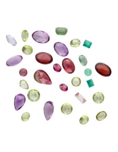 Cabujones Mix Minerali Faccettati (30...