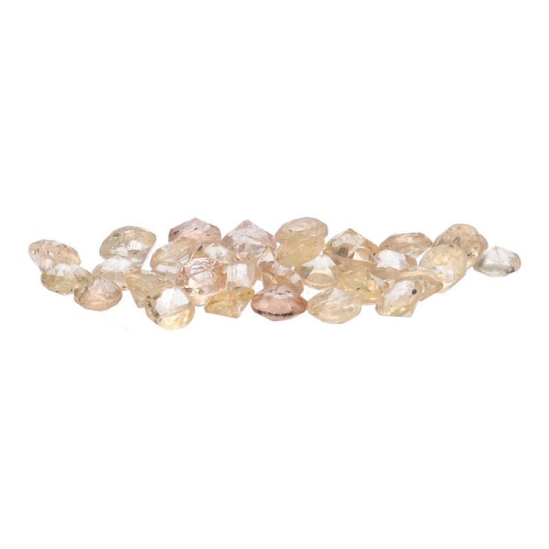Cabochon di Topazio Imperiale Faccettato (35 pz)