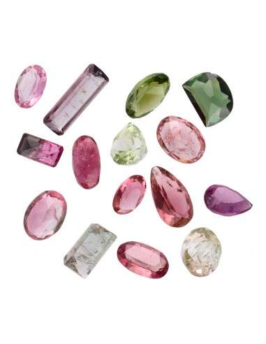 Cabochon di Tormalina Mix Facettata...