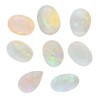 Cabochons d'opale mixte (8 pièces)
