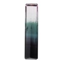 Faceted Tricolor Tourmaline Cabochon