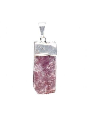 Ciondolo di mica grezza con bagno...