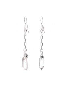Earrings Quartz Point...